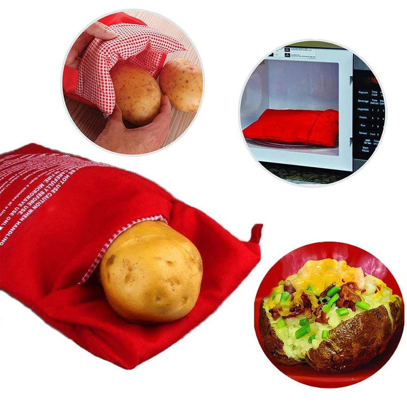 Microwave Potato Bag: RevolutionizeYour Cooking in 4 Minutes! 3 kf S848236b7802c466585a4057a89a83718I